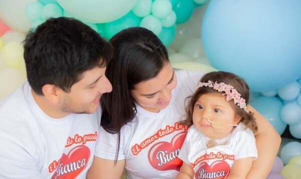 ¡Que tristeza! Murió Bianca, la niña con atrofia muscular espinal