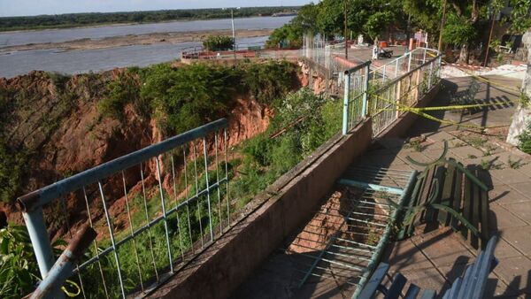 Tras caída de niño: Nenecho anuncia modernización del mirador de Ita Pytã Punta