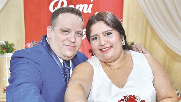 Romina Raquel y José Del Pilar se juraron amor eterno