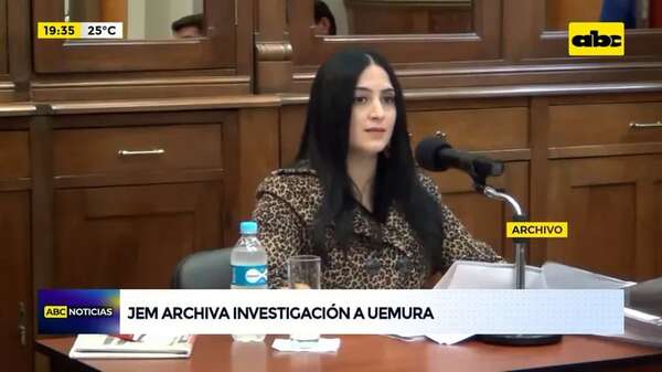 Video: JEM archiva investigación a Katia Uemura - ABC Noticias - ABC Color