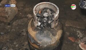 Desgracia con suerte: Garrafa explotó en medio de un cumpleaños | Telefuturo