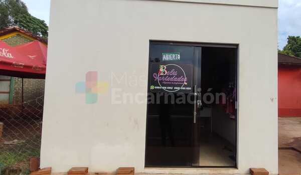 Hurto en ropería de Arroyo Pora deja a emprendedora con pérdida millonaria