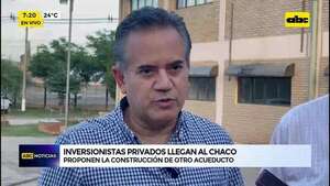Video: Inversionistas privados llegan al Chaco - ABC Noticias - ABC Color