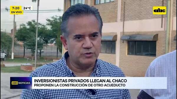 Video: Inversionistas privados llegan al Chaco - ABC Noticias - ABC Color