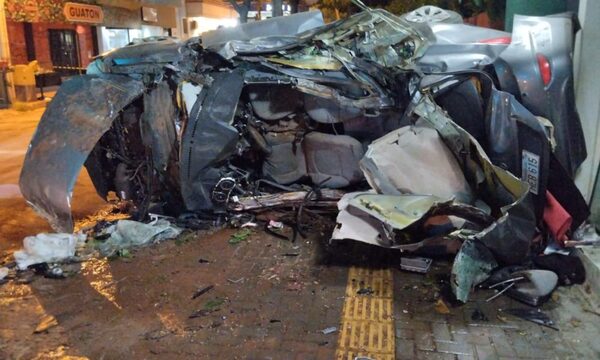 Tres jóvenes muertos en accidente de tránsito, uno de ellos celebraba su cumpleaños