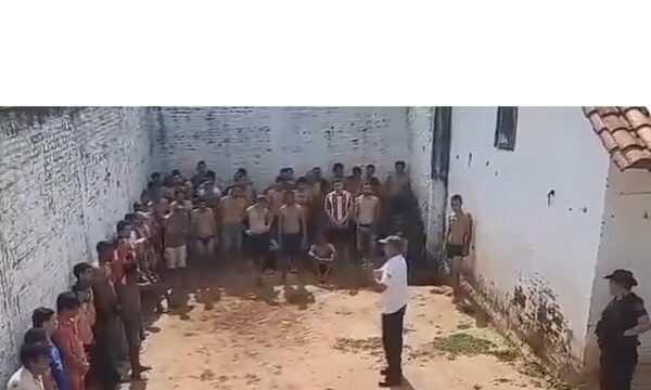 Con mano dura recibieron a reclusos en Villarrica