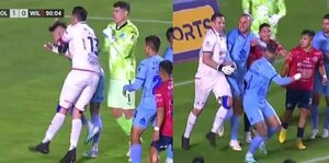 Versus / "Pipo" Giménez perdió la cabeza en la final del fútbol boliviano