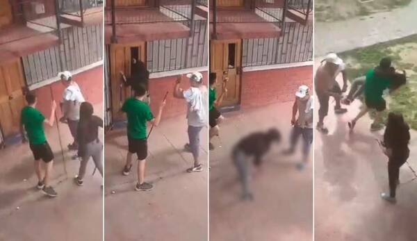 Salvajismo entre familias en Chile: acuchillan a una chica y dejan herido al “rival”