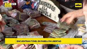 Tacumbú: encuentran túnel y  “depósito” del Clan Rotela con drogas, armas y dinero - Ensiestados - ABC Color