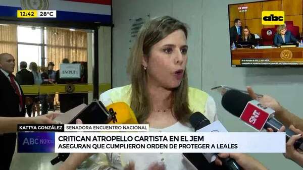 Video: legisladores critican atropello cartista en el JEM - ABC Noticias - ABC Color