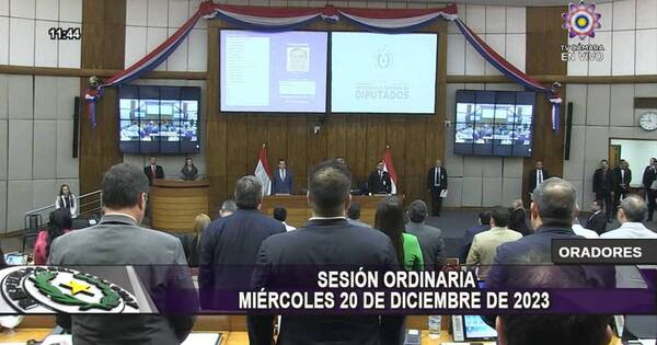 La Nación / Congreso rinde homenaje al agente Lince caído en la operación Veneratio