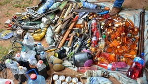 Hallan un túnel en Tacumbú con drogas, armas y dinero - Radio Imperio 106.7 FM