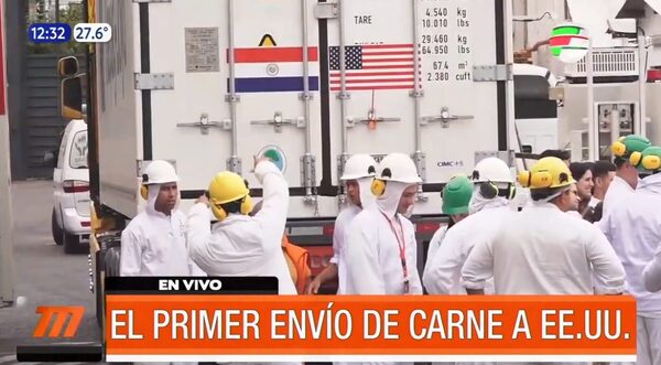 Paraguay realizó su primer envío de carne a Estados Unidos | Telefuturo