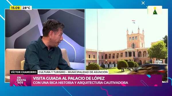 Video: visita guiada al Palacio de López - Ensiestados - ABC Color