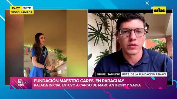 Fundación Maestro Cares, en Paraguay: Nadia Ferreira vivió emotivos momentos en la palada inicial - Ensiestados - ABC Color