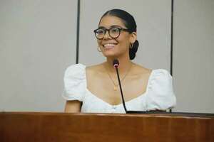 Majo Cabrera fue homenajeada en la Cámara de Senadores - Gente - ABC Color