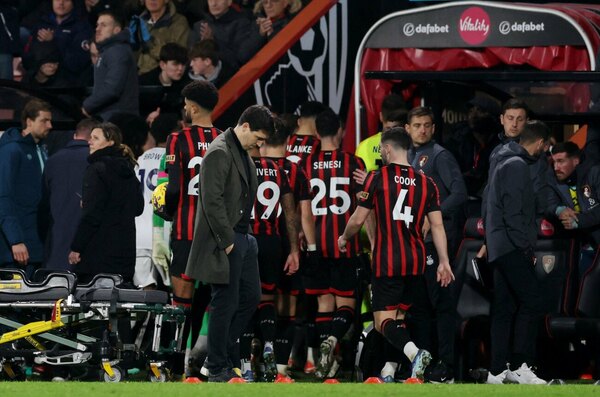 Versus / Bournemouth-Luton, suspendido por el paro cardiaco de un jugador, se reanudará completo