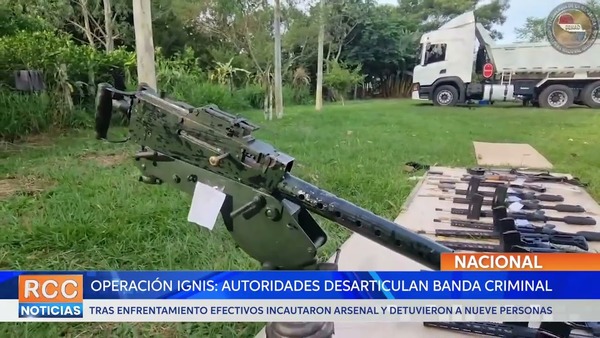 Operación Ignis: Desarticulan estructura criminal liderada por alias “Macho”