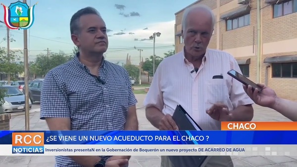 Nuevo proyecto de acueducto en la Gobernación de Boquerón