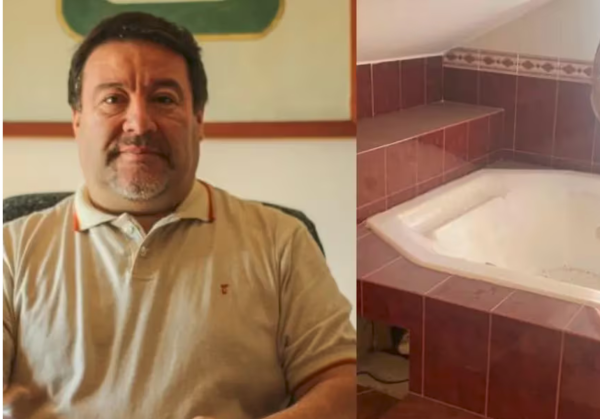 (VIDEO). ¡Escándalo! Intendente se negaba a traspasar el mando y era por un ¡jacuzzi!