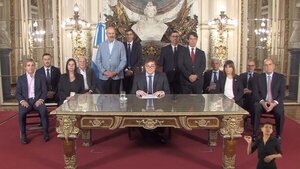 Argentina: Milei anuncia decreto sobre el primer paquete económico
