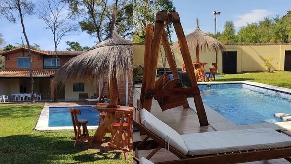 Quinta Jazmín: un rincón privado para disfrutar en familia (está en Ypacaraí)