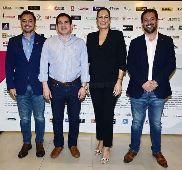 Encuentro de fin de año de la Cámara Paraguaya de la Industria de la Construcción - Sociales - ABC Color