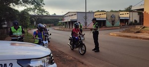 Refuerzan seguridad en el circuito comercial de Encarnación durante fin de año