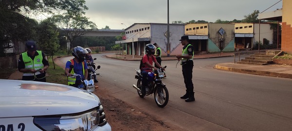 Refuerzan seguridad en el circuito comercial de Encarnación durante fin de año