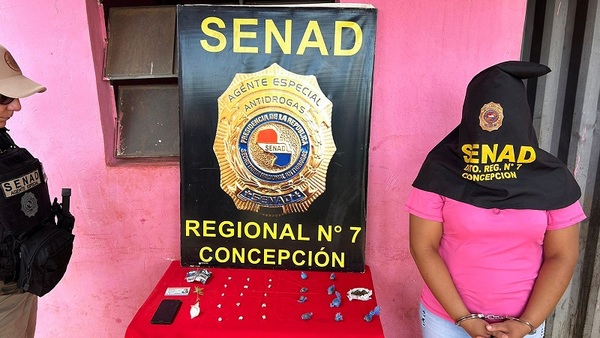 SENAD desarticula foco de distribución de chespi, cocaína y marihuana en Loreto, Concepción