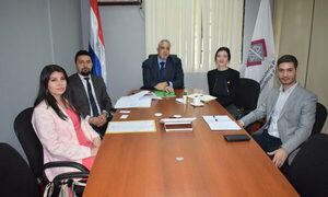 Fiscal Adjunto de Alto Paraná recibe visita de representantes de la Embajada de EE.UU.