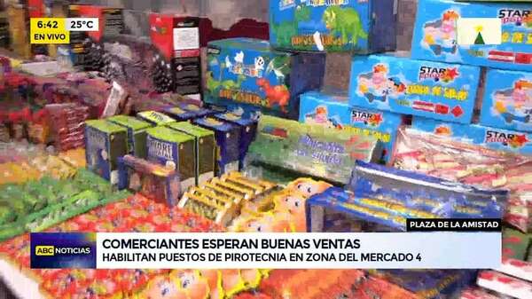 Video: Comerciantes esperan buenas ventas - ABC Noticias - ABC Color