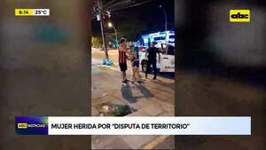Video: Mujer herida por “disputa de territorio” - ABC Noticias - ABC Color