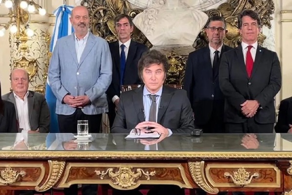 En cadena nacional, Milei adelantó el 10% de las reformas hechas por DNU en Argentina - La Tribuna