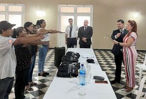 Eligieron a nuevos facilitadores de la Circunscripción Judicial de Cordillera