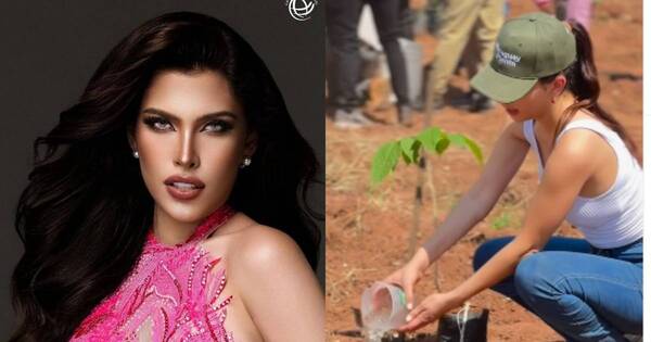 La Nación / Gretha Matiauda destaca proyecto social a horas de la final del Miss Tierra