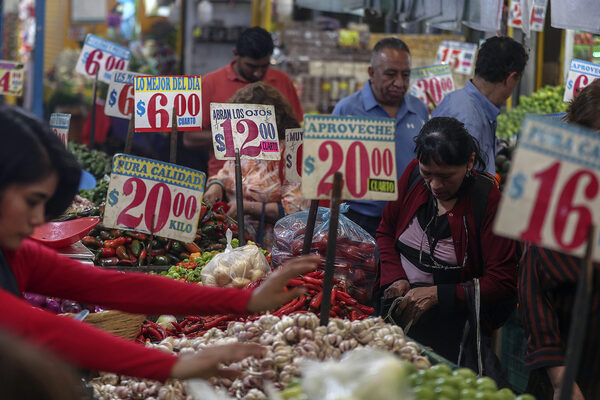 La inflación en México sube al 4,46 % en la primera quincena de diciembre - MarketData