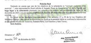 Fiscalía adjunta pide aclaratoria en causa Renato y querella califica de dilación