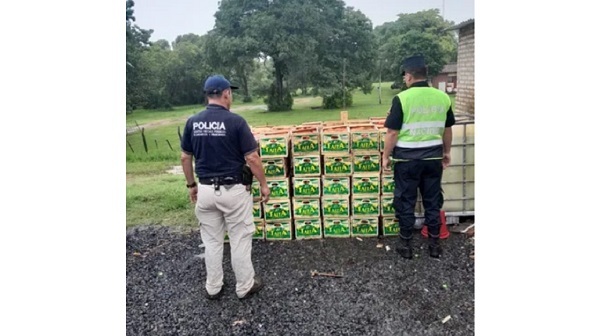 Incautación masiva de tomate contrabandeado desde Argentina