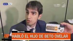 Habló el hijo de Silvio "Beto" Ovelar | Telefuturo