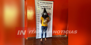 SOSPECHOSO DE HURTO FUE CAPTURADO POR POLICÍAS EN MAYOR OTAÑO - Itapúa Noticias