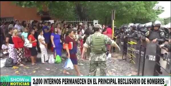 Refuerzan controles durante visitas en el penal de Tacumbú - ADN Digital