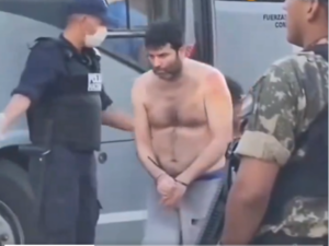 (VIDEO): Así trasladan a Gregorio Papo Morales a la cárcel de Concepción