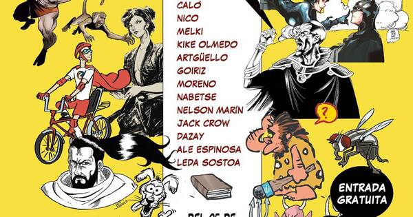 La Nación / “Comic & Humor”, expoinstalación en homenaje a Yor