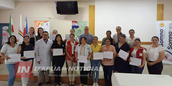 FUNCIONARIOS DE BLANCO REALIZARON TALLER DE PRIMEROS AUXILIOS MENTALES - Itapúa Noticias