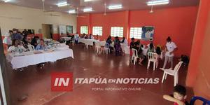 SE REALIZÓ IMPORTANTE JORNADA DE ATENCIÓN MÉDICA INTEGRAL EN CAMBYRETÁ - Itapúa Noticias