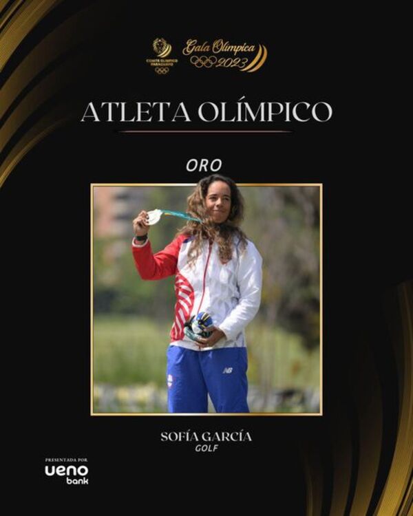 Sofía García recibe el principal galardón de la Gala Olímpica 2023 - La Tribuna