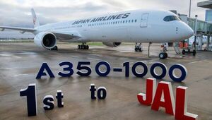 Japan Airlines recibe su primer A350-1000
