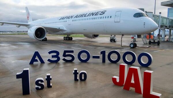 Japan Airlines recibe su primer A350-1000