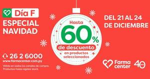 La Nación / Farmacenter lanza su Día F Especial Navidad por 4 días